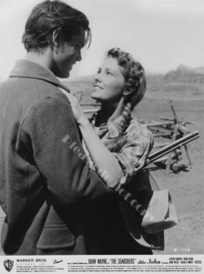 1956年『捜索者』ジョン・フォード監督の西部劇 ジェフリー・ハンター　ヴェラ・マイルズ　ロビーカード　大きなサイズ写真