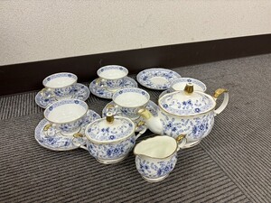 R037-X2-1125 NARUMI CHINA ナルミチャイナ ティーセット 現状品①