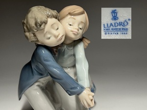 【瑞】リヤドロ LLADRO 男女ダンス　フィギュリン 陶器人形 置物　