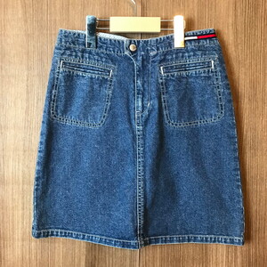 《キッズ》Tommy Hilfiger トミーヒルフィガー デニム スカート サイズ 10 古着 k24110187