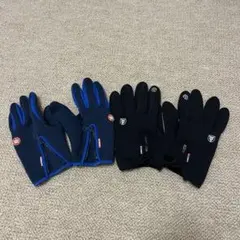 サイクリンググローブ　手袋　冬用　2組　セット