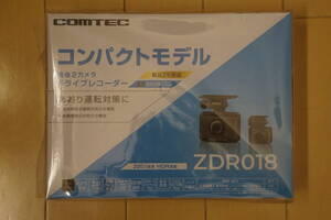 コムテックドライブレコーダー ZDR018 新品未使用 前後2カメラ 32GB 　送料無料