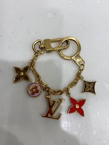 【LOUIS VUITTON ルイヴィトン】 M00540 チェーン スプリング ストリート 金メッキ バッグチャーム ブレスレット ラグジュアリー 2412oki k