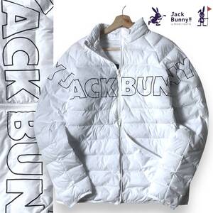 【6】新品 定価2.7万 ジャックバニー パーリーゲイツ ハイストレッチ 中綿ジャケット Jack Bunny!! ハイネック ゴルフ XL GOLF ◆R1769