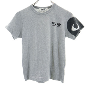 プレイコムデギャルソン 半袖 Tシャツ SS グレー PLAY COMME des GARCONS レディース