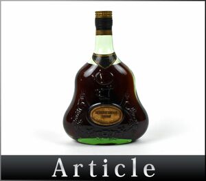 188882古酒◆未開栓 ヘネシー XO 金キャップ グリーンボトル 旧ボトル コニャック ブランデー Hennessy COGNAC BRANDY 700ml/ A