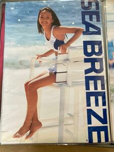 安室奈美恵　B2ポスター　非売品　販促品　店頭用　シーブリーズ　SEABREEZE 安室ちゃん　年代物　当時物