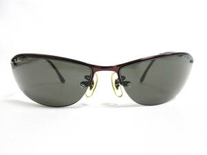 13415◆Ray-Ban レイバン TOPBAR トップバー RB3179 014/73 63□15 サングラス MADE IN CHINA 中古 USED