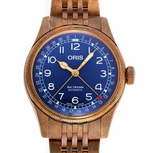 ORIS オリス ビッグクラウン ポインターデイト オートマチック 01.754.7741.3165-07 ブロンズ / SS メンズ 時計 2410085