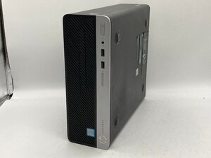 【ハード王】1円～/デスク/HP ProDesk400G6SFF/Corei3-9100/4GB/ストレージ無/6156-B