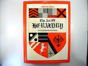 【洋書・アメリカ】A.C.FOX-DAVIES「紋章学の芸術 武器庫の百科事典」ARNO PRESS（1976年）THE ART OF HERALDRY 貴族 デザイン 歴史 大型本