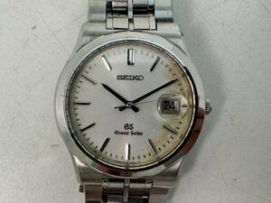 H0605-110 1029【1円スタート】腕時計　グランドセイコー　GS　SEIKO　8N65-9010　デイト　クォーツ　メンズ　ベルト破損