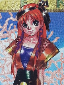 ☆1999年　カードダス　クロノ・クロス　№08　『レナ』　箱出し品　　Chrono Cross　日本版：Rena　北米版：Leena