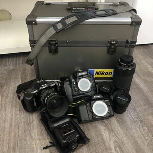 Nikon ニコン　レンズ カメラ おまとめ　7点　Nikon ED AF NIKKOR 80-200mm 1:2.8 AF NIKKOR 28mm 1:2.8 AF NIKKOR 50mm 1:1.4