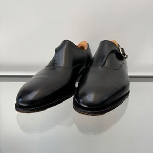 ジョンロブ◆シングルモンクストラップ◆シューズ◆ブラック◆6 1/2 E JOHN LOBB レザーシューズ 革靴 ビジネスシューズ メンズ 紳士