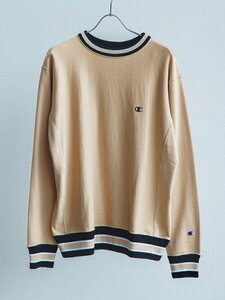 チャンピオン Champion×ビューティ＆ユース ユナイテッドアローズ 別注 SC RW 裏毛 ライン スウェット BEAUTY & YOUTH UNITED ARROWS N1