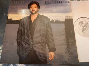 【LP】ERIC CLAPTON(925 476-1西独DUCK1986年AUGUSTエリッククラプトン/オーガストWEST GERMANY PRESS）