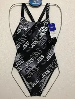 【新品未使用】ミズノ JSSスイミングスクール 女子競泳水着 ハイカット黒