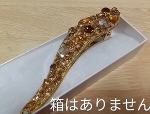 ☆ビジュー付ヘアクリップ/10cm①