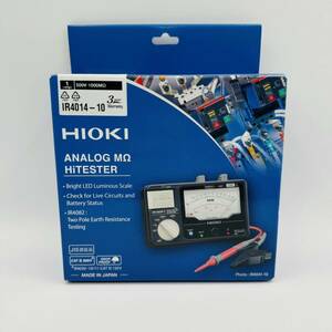 【新品】日置電機 HIOKI IR4014-10 アナログメグオーム