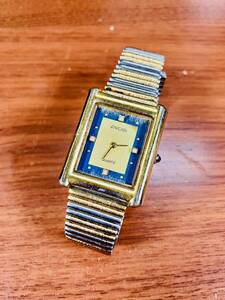 R7758A-YP+ 【ジャンク】 エニカ　ENICAR QUARTZ 腕時計