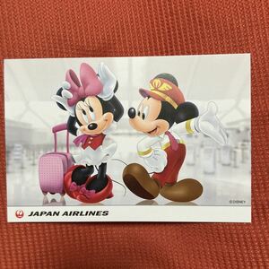 JAL ディズニー ポストカード