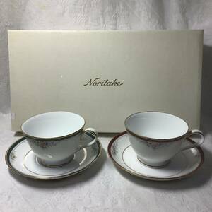 Noritake ノリタケ VILLA HAVEN LANDON 2客　カップ＆ソーサー