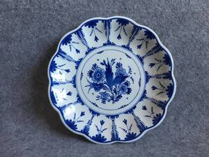 送料込 即決 ロイヤルデルフト Royal Delft 絵皿 飾皿 デルフト焼 KONINKLIJKE PORCELERYNE FLES ANNO 1653