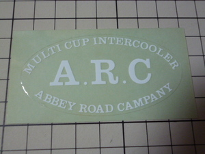 「最後の1枚」 ARC ABBEY ROAD COMPANY ステッカー 当時物 です(73×38mm) アビー ロード カンパニー
