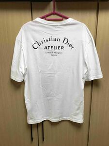 正規 18SS Dior Homme ディオールオム アトリエ Tシャツ 白 S