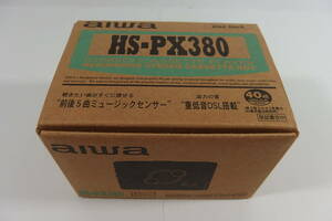 ◆aiwa アイワ ポータブルカセットプレーヤー HS-PX380 シルバー