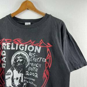 【激レア】BAD RELIGION バッドレリュジョン 00s ビンテージ バンド Tシャツ ロックT 映画 グランジ Y2K OFFSPRING GREEN DAY NOFX NIRVANA