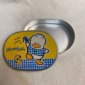 あひるのペックル お弁当箱 昭和レトロ サンリオ 子供用 アルミ ランチボックス キャラクターグッズ [20/10 B-1]