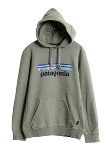 パタゴニア プリント スウェット フード パーカー メンズ S / Patagonia スエット トレーナー プルオーバー ストレッチ アウトドア 裏起毛