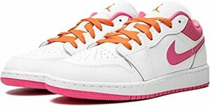 送料無料 24.5cm●NIKE ナイキ エア ジョーダン 1 ロー AIR JORDAN 1 LOW 白 ピンク DR9498-168 AJ GS ホワイト 