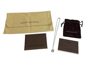 【中古品】LOUIS VUITTON ルイヴィトン パンダンティフ アンプラント ネックレス K18WG ホワイトゴールド 箱あり L57282RD