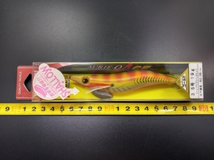 廃番 ヨーヅリ アオリーQエース 3.5号シャロー ＃GAMO/ゴールドアジグリーンオレンジ 箱入 DISCONTINUED YO-ZURI AURIE-Q ACE SQUID JIGS