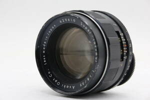 【訳あり品】 ペンタックス Pentax Asahi Super-Takumar 55mm F1.8 前期型 M42マウント レンズ v3940