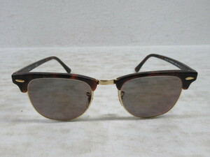 ◆S715.Ray Ban レイバン RB 3016 CLUBMASTER クラブマスター W0366 眼鏡 メガネ 度入り/中古