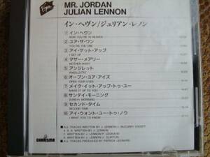 ジュリアン レノン　JULIAN LENNON　MR　JORDAN　