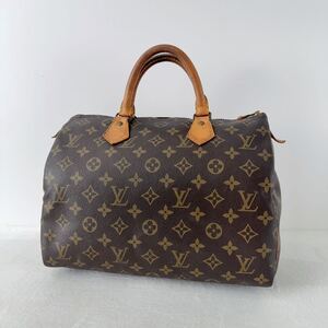 1円〜★LOUIS VUITTON ルイヴィトン スピーディ30 モノグラム ハンドバッグ ミニボストン M41526 レディース ブラウン レザー 5