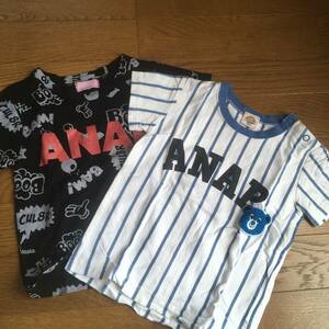 ANAP　Tシャツ　90　２枚セット　