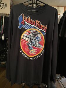 JUDAS PRIESTロングTシャツ新品サイズMヘヴィ・メタル　ロックンロール　ジューダス・プリースト