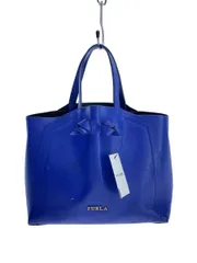 FURLA ハンドバッグ ブルー