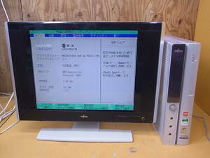 □U/357★富士通 FUJITSU☆17型液晶モニタ/デスクトップパソコン☆FMVCE50M7G☆Sempron 3400+ 2.00GHz☆メモリ512MB☆HDD/OSなし☆ジャンク