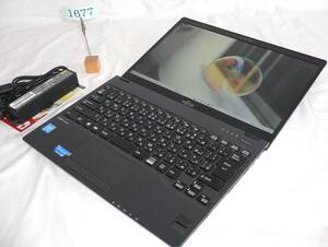 極超美・超軽量799g 富士通 LIFEBOOK U938/T SSD256GB/MEM8GB/13.3フルHD(1920×1080)/Cele2.20GHz/Win11Pro/Office2021Pro/指紋S 即使可