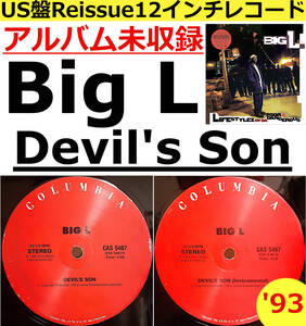 即決送料無料(2)【US盤Reissue12インチレコード】Big L - Devil