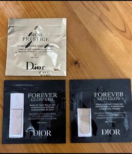 〈サンプル/7点〉DIOR ディオール /フォーエヴァー ファンデ ベース /プレステージ ファンデ /ロクシタン 洗顔 クレンジング ヘアケア 