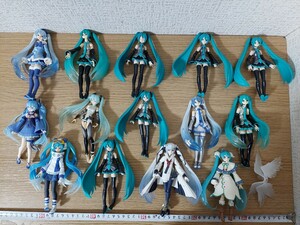 【大量】ジャンク　初音ミク Figma アクションフィギュア14体セット