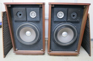 ※直接引き取り限定 東大阪市※ SANSUI サンスイ SP-505J 外枠 JBL 4321 中 スピーカーペア ジャンク 0606050011